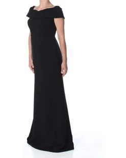 Calvin Klein Women's Fold Over Off The Shoulder Gown | Dresses