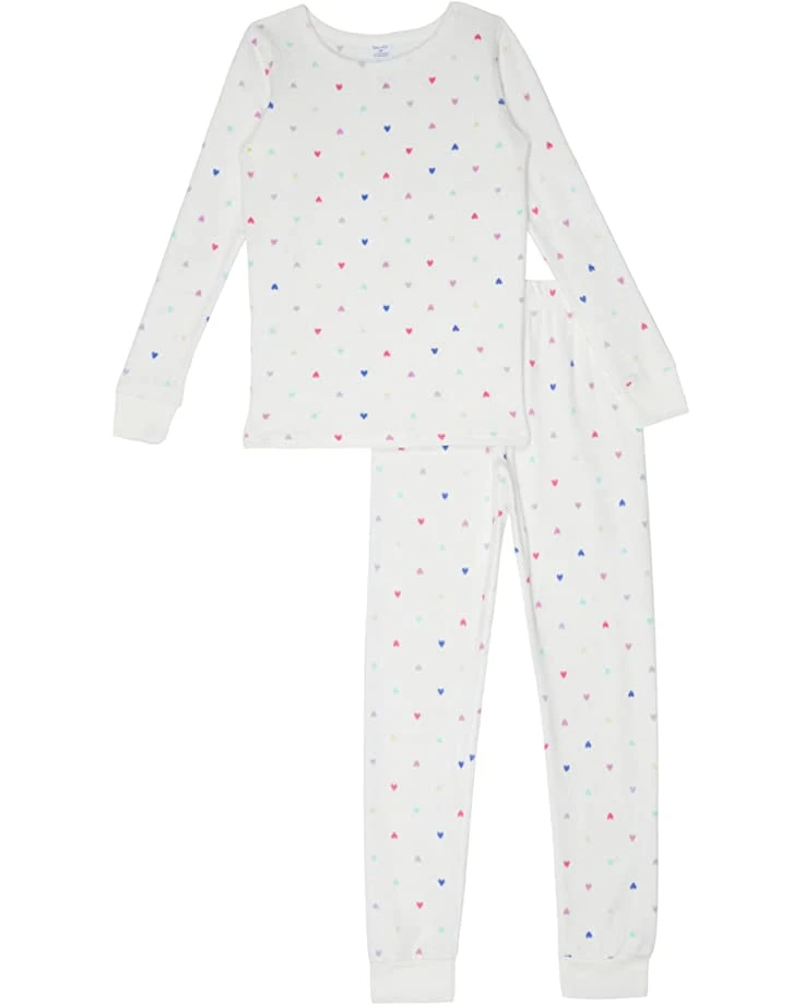 Calvin Klein Kids Brushed Thermal Two-Piece Sets (Little Kids/Big Kids) | Sleepwear 2 Calvin Klein Kids Brushed Thermal Two-Piece Sets (Little Kids/Big Kids) | Sleepwear - Image 2