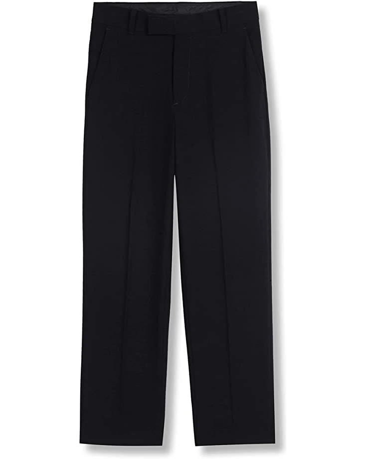 Calvin Klein Boys' Flat-Front Bi-Stretch Dress Pant, Straight Leg Fit & Hemmed Bottom, Belt Loops & Functional Front Pockets | Pants 2 Calvin Klein Boys' Flat-Front Bi-Stretch Dress Pant, Straight Leg Fit & Hemmed Bottom, Belt Loops & Functional Front Pockets | Pants - Image 2
