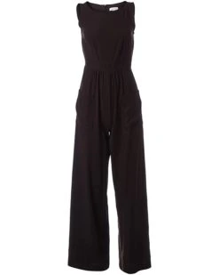 Calvin Klein Women's Sleeveless Jumpsuit with Front Pockets | Jumpsuits & Rompers