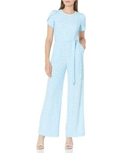 Calvin Klein Women's Tulip Sleeve Jumpsuit with Self Belt | Jumpsuits & Rompers -Calvin Klein Sales Shop 61 ub rzrML. AC SR736920