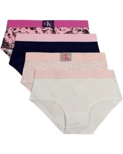 Calvin Klein Girls Underwear Cotton Hipster Panties, 4 Pack | Underwear & Intimates