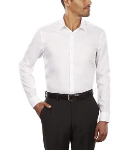 Calvin Klein Men's Dress Shirt Slim Fit Non Iron Herringbone Spread Collar | Shirts & Tops -Calvin Klein Sales Shop 614rCh5oppL. AC SR736920