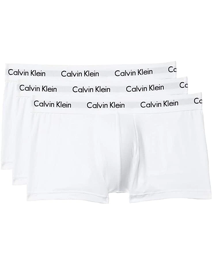 Calvin Klein Underwear Cotton Stretch Low Rise Trunks 3-Pack | Underwear 4 Calvin Klein Underwear Cotton Stretch Low Rise Trunks 3-Pack | Underwear - Image 4