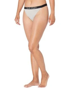 Calvin Klein Underwear Eco Modern Essentials High-Waist Tanga | Underwear & Intimates