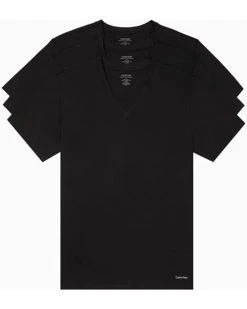 Calvin Klein Underwear Cotton Classics Multipack Short Sleeve V-Neck | Shirts & Tops
