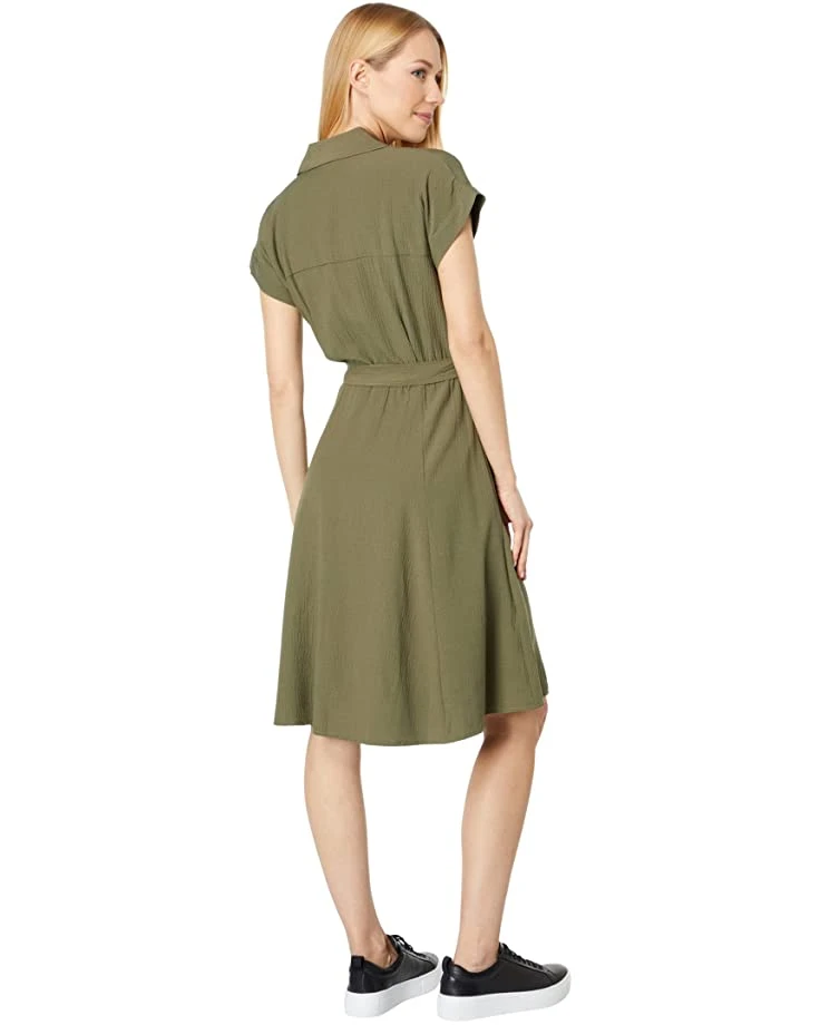 61AQOp6jN7L._AC_SR736920_.jpg Calvin Klein Short Sleeve Collard Dress with Tie Waist | Dresses -Calvin Klein Sales Shop 61AQOp6jN7L. AC SR736920
