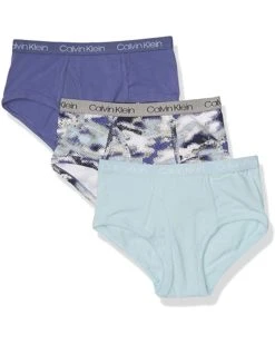Calvin Klein Boys' Modern Cotton Assorted Briefs Underwear, Multipack