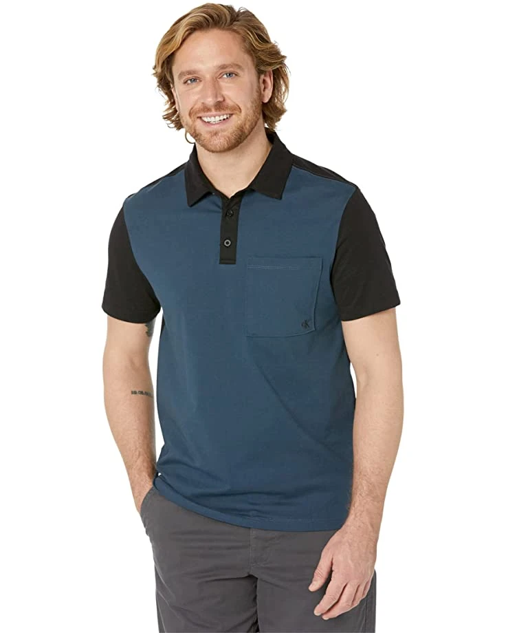 61Av3rPNxbL._AC_SR736920_.jpg Calvin Klein Short Sleeve Smooth Cotton Polo | Shirts & Tops -Calvin Klein Sales Shop