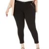 Calvin Klein Women's Plus Size Compression Pant with Zips | Pants