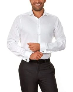 Calvin Klein Men's Dress Shirt Slim Fit Non Iron Herringbone French Cuff | Shirts & Tops 9 Calvin Klein Men's Dress Shirt Slim Fit Non Iron Herringbone French Cuff | Shirts & Tops -Calvin Klein Sales Shop 61DjQGw ZTL. AC SR736920