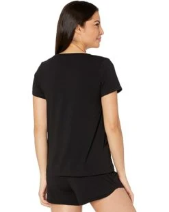 Calvin Klein Underwear Bamboo Lounge Short Sleeve Shorts Set | Sleepwear -Calvin Klein Sales Shop 61E4e0vSZIL. AC SR736920