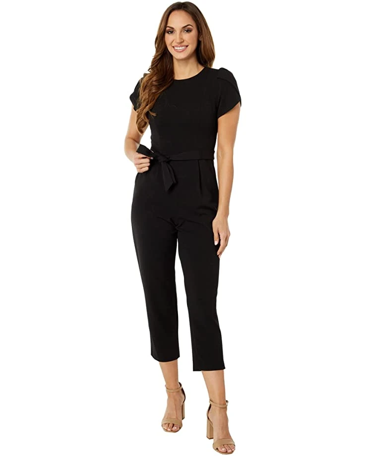 61ESL83nA3L._AC_SR736920_.jpg Calvin Klein Midi Petal Sleeve with Belt | Jumpsuits & Rompers -Calvin Klein Sales Shop 61ESL83nA3L. AC SR736920