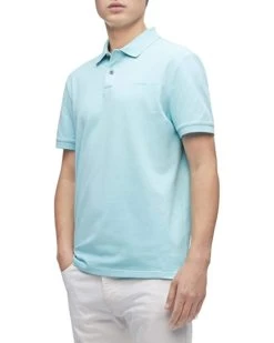 Calvin Klein Men's Short Sleeve Pique Cotton Polo Shirt | Shirts & Tops