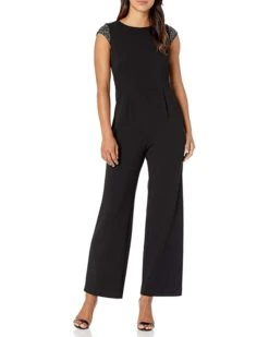 Calvin Klein Women's Petite Cap Sleeve Jumpsuit | Jumpsuits & Rompers