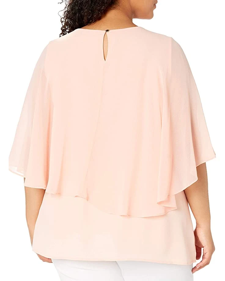 61HsAajrnQL._AC_SR736920_.jpg Calvin Klein Women's Plus Size S/S Ruffle Top | Shirts & Tops -Calvin Klein Sales Shop 61HsAajrnQL. AC SR736920