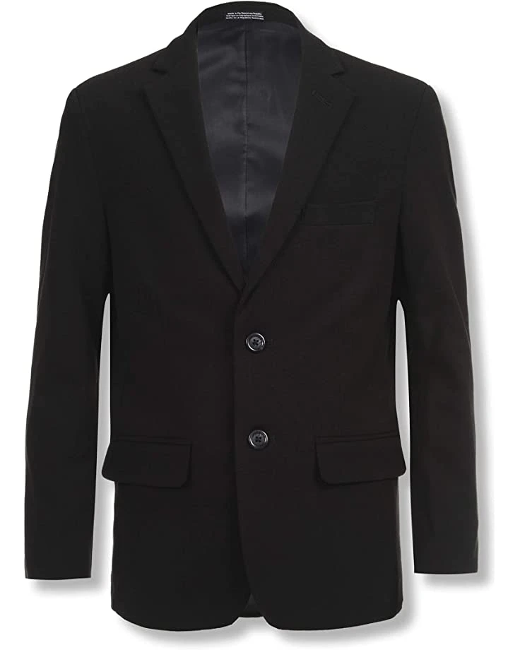 61I5OrZ76eL._AC_SR736920_.jpg Calvin Klein Boys' Bi-Stretch Blazer Suit Jacket, 2-Button Single Breasted Closure, Buttoned Cuffs & Front Flap Pockets | Coats & Outerwear -Calvin Klein Sales Shop 61I5OrZ76eL. AC SR736920