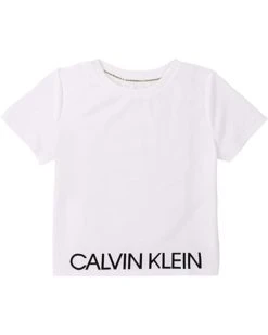 Calvin Klein Girls' Short Sleeve Performance T-Shirt, Cropped Fit & Crew-Neck Neckline, Logo Detailing | Shirts & Tops 3 Calvin Klein Girls' Short Sleeve Performance T-Shirt, Cropped Fit & Crew-Neck Neckline, Logo Detailing | Shirts & Tops -Calvin Klein Sales Shop 61JdnOwL5sL. AC SR736920