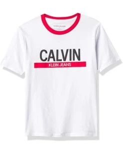 Calvin Klein Boys' Ringer Tee Shirt | Shirts & Tops
