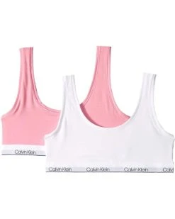 Calvin Klein Kids 2-Pack Classic Modern Crop Bra (Little Kids/Big Kids) | Underwear & Intimates -Calvin Klein Sales Shop 61N6MbPmljL. AC SR736920