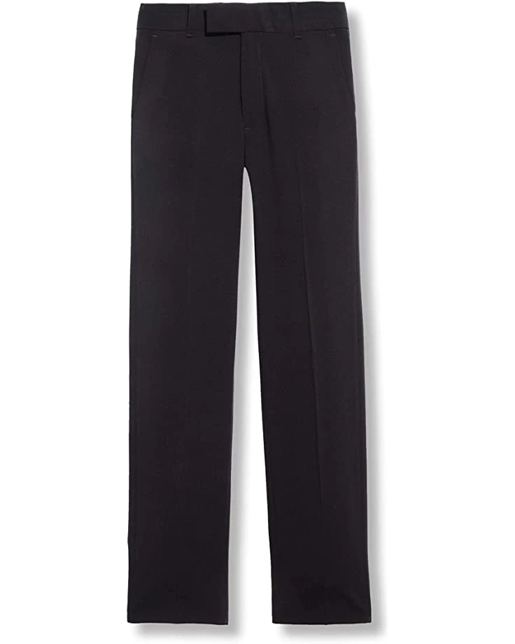Calvin Klein Boys' Flat-Front Bi-Stretch Dress Pant, Straight Leg Fit & Hemmed Bottom, Belt Loops & Functional Front Pockets | Pants 1 Calvin Klein Boys' Flat-Front Bi-Stretch Dress Pant, Straight Leg Fit & Hemmed Bottom, Belt Loops & Functional Front Pockets | Pants