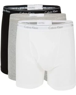 Calvin Klein Men's 100% Cotton Boxer Briefs | Underwear