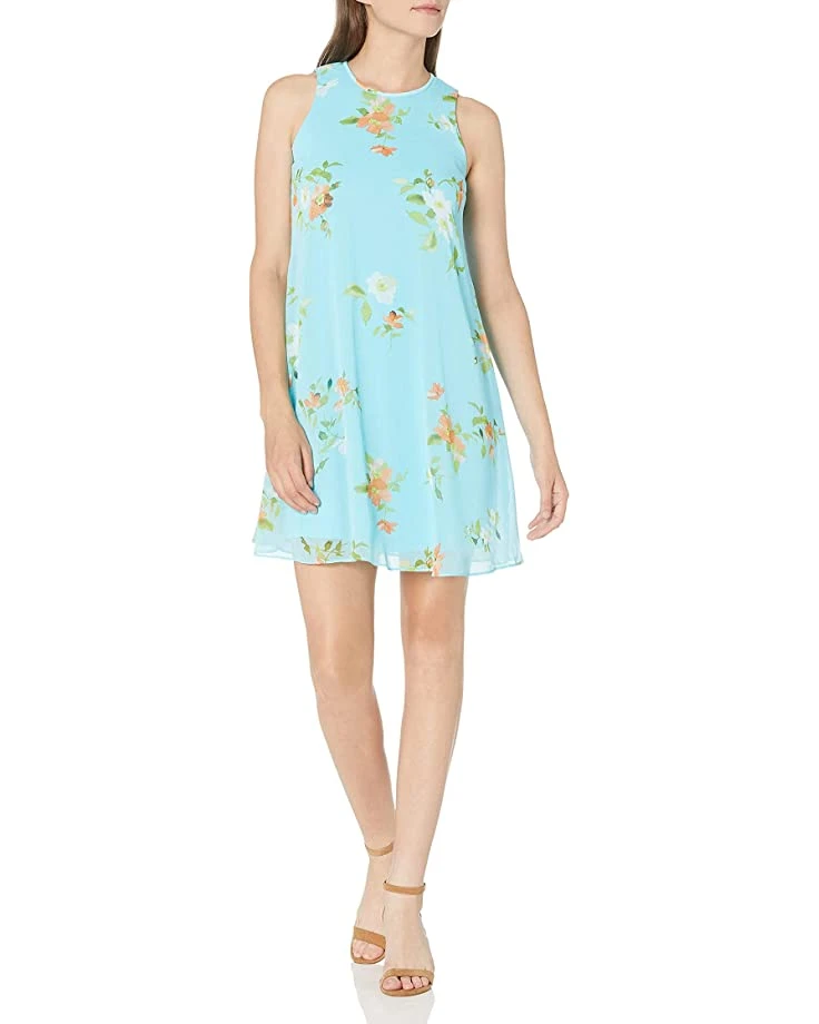 61SJdoL5F4L._AC_SR736920_.jpg Calvin Klein Women's Sleeveless Round Neck Trapeze Dress | Dresses -Calvin Klein Sales Shop 61SJdoL5F4L. AC SR736920