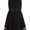 Calvin Klein Girls' Sleeveless Party Dress, Fit and Flare Silhouette, Round Neckline & Back Zip Closure | Dresses