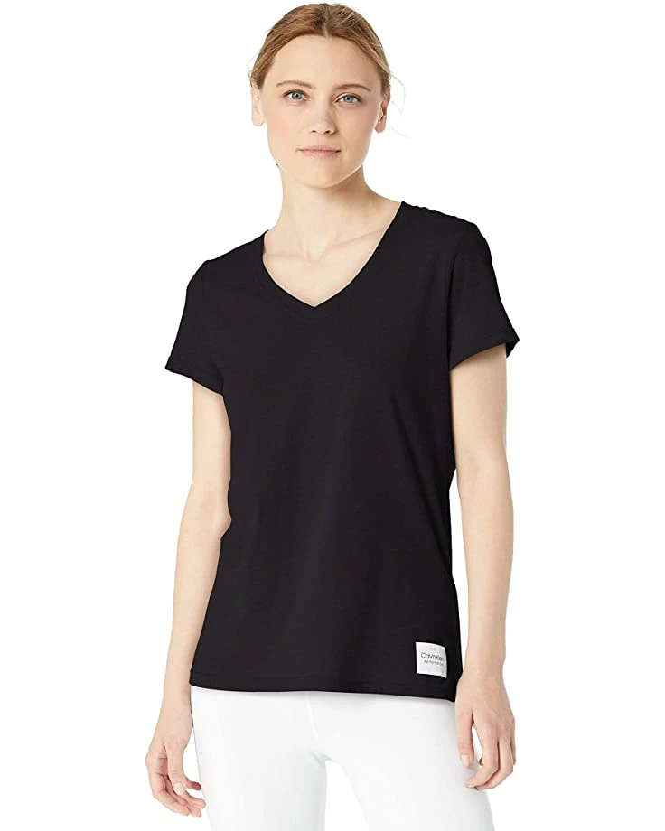 Calvin Klein Women's V-Neck T-Shirt | Shirts & Tops 1 Calvin Klein Women's V-Neck T-Shirt | Shirts & Tops