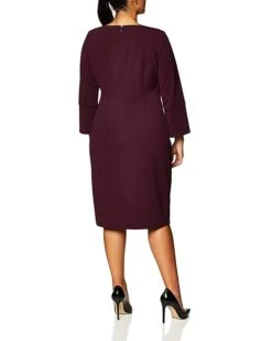 Calvin Klein Women's Solid Three Quarter Split Sleeved Sheath | Dresses 6 Calvin Klein Women's Solid Three Quarter Split Sleeved Sheath | Dresses -Calvin Klein Sales Shop 61VcTAkv8iL. AC SR736920