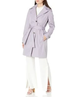 Calvin Klein Women's Single Breasted Belted Rain Jacket with Removable Hood | Coats & Outerwear 5 Calvin Klein Women's Single Breasted Belted Rain Jacket with Removable Hood | Coats & Outerwear -Calvin Klein Sales Shop 61VjWkwGiZL. AC SR736920