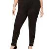 Calvin Klein Women's Plus Size All Over Suede Legging | Pants