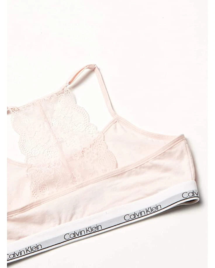 Calvin Klein Girls' Little Kids Modern Cotton Racerback Bralette with Lace, Multipack | Underwear & Intimates 2 Calvin Klein Girls' Little Kids Modern Cotton Racerback Bralette with Lace, Multipack | Underwear & Intimates - Image 2