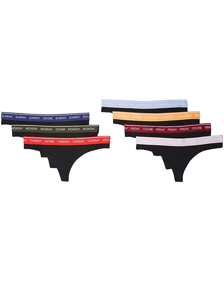 Calvin Klein Underwear One Days of the Week Thong 7-Pack | Underwear & Intimates 1 Calvin Klein Underwear One Days of the Week Thong 7-Pack | Underwear & Intimates
