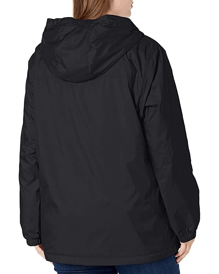 Calvin Klein Womens Plus Sized Zip Front Windbreaker | Coats & Outerwear 2 Calvin Klein Womens Plus Sized Zip Front Windbreaker | Coats & Outerwear - Image 2