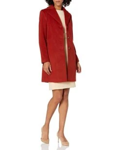 Calvin Klein womens Classic Cashmere Wool Blend Coat | Coats & Outerwear