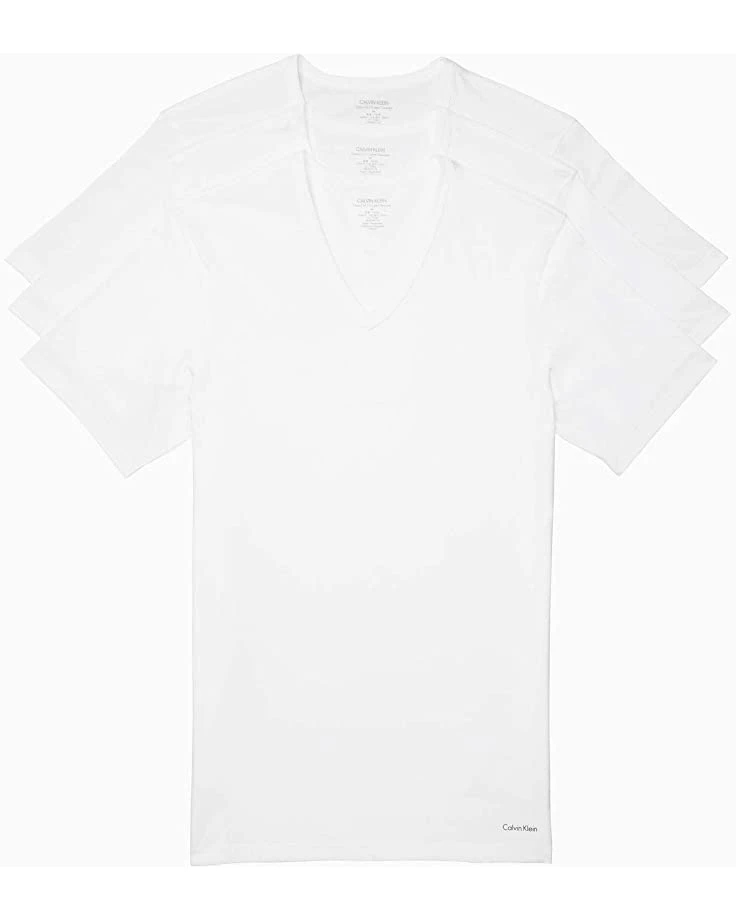Calvin Klein Underwear Cotton Classics Multipack Short Sleeve V-Neck Slim Fit | Shirts & Tops 1 Calvin Klein Underwear Cotton Classics Multipack Short Sleeve V-Neck Slim Fit | Shirts & Tops