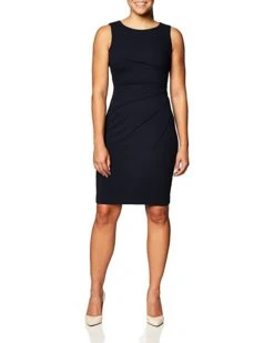 Calvin Klein Women's Solid Three Quarter Split Sleeved Sheath | Dresses 7 Calvin Klein Women's Solid Three Quarter Split Sleeved Sheath | Dresses -Calvin Klein Sales Shop 61dC4iXrSTL. AC SR736920