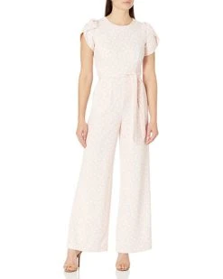 Calvin Klein Women's Tulip Sleeve Jumpsuit with Self Belt | Jumpsuits & Rompers -Calvin Klein Sales Shop 61iXIeN4twL. AC SR736920