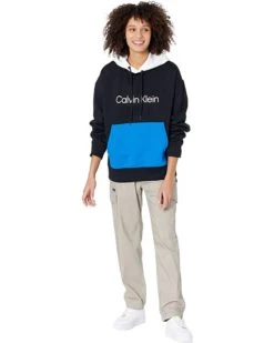 Calvin Klein Long Sleeve Relaxed Color-Block Terry Pullover | Hoodies & Sweatshirts 8 Calvin Klein Long Sleeve Relaxed Color-Block Terry Pullover | Hoodies & Sweatshirts -Calvin Klein Sales Shop 61jU2sU7kL. AC SR736920