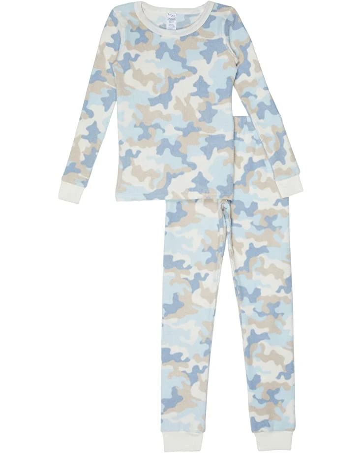 Calvin Klein Kids Brushed Thermal Two-Piece Sets (Little Kids/Big Kids) | Sleepwear 3 Calvin Klein Kids Brushed Thermal Two-Piece Sets (Little Kids/Big Kids) | Sleepwear - Image 3