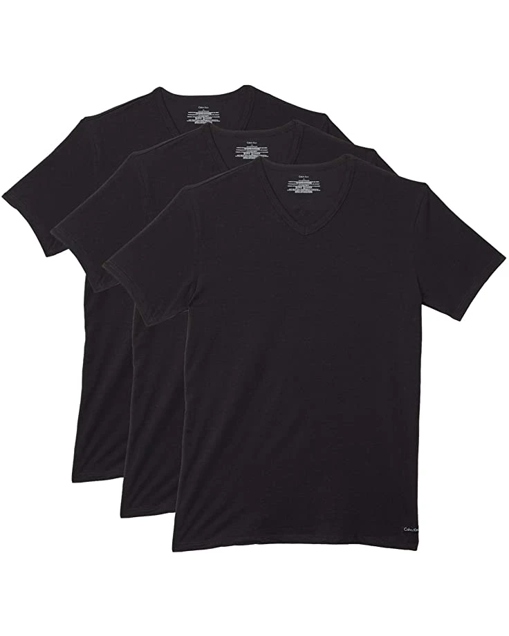 61mbGT5PvsL._AC_SR736920_.jpg Calvin Klein Underwear Cotton Stretch Short Sleeve V-Neck 3-Pack | Shirts & Tops -Calvin Klein Sales Shop 61mbGT5PvsL. AC SR736920