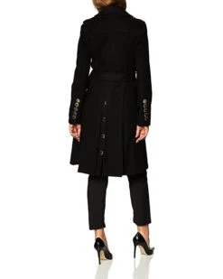 Calvin Klein Womens Double Breasted Wool Coat with Belt | Coats & Outerwear -Calvin Klein Sales Shop 61mlbhtuhYL. AC SR736920