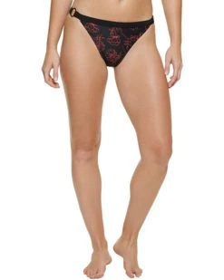 Calvin Klein Bikini Bottoms with Logo Ring | Swimwear