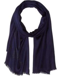 Calvin Klein Womens Studded Logo Pashmina | Scarves