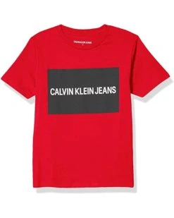 Calvin Klein Boys' Short Sleeve Block Logo Crew Neck Tee Shirt | Shirts & Tops -Calvin Klein Sales Shop 61u0yrIjxSL. AC SR736920