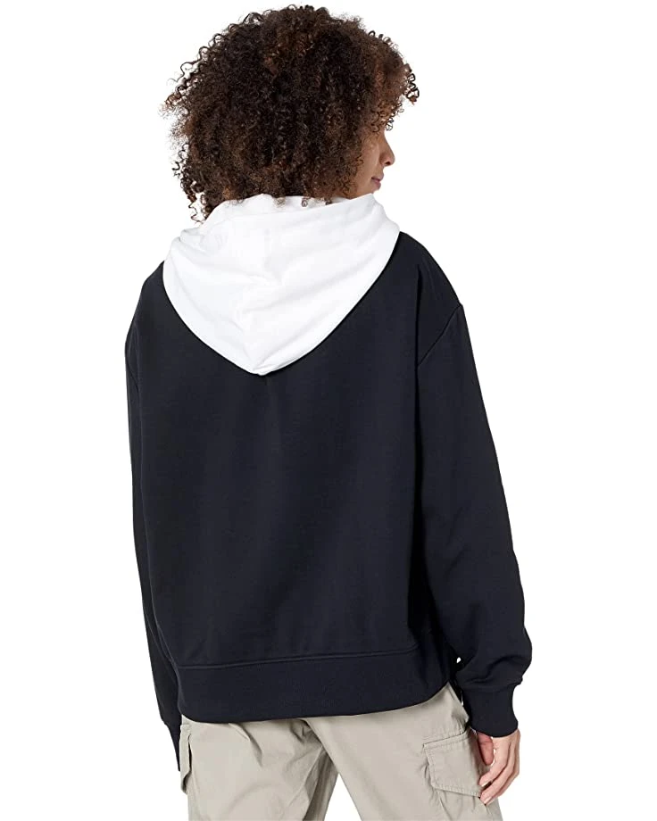 Calvin Klein Long Sleeve Relaxed Color-Block Terry Pullover | Hoodies & Sweatshirts 2 Calvin Klein Long Sleeve Relaxed Color-Block Terry Pullover | Hoodies & Sweatshirts - Image 2