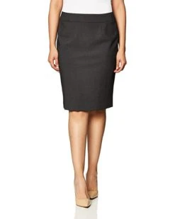 Calvin Klein Women's Straight Fit Suit Skirt (Regular and Plus Sizes) | Skirts