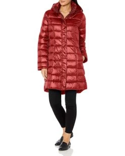 Calvin Klein Womens Zip Front Packable Down | Coats & Outerwear