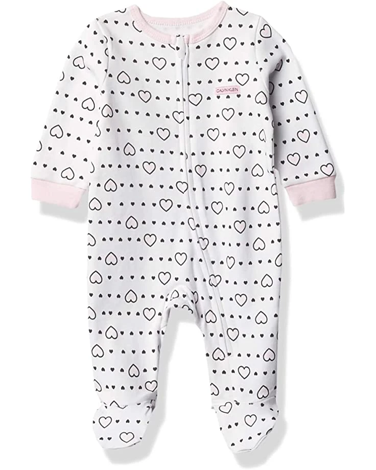 Calvin Klein Baby Boys' Coverall | Baby One Pieces 1 Calvin Klein Baby Boys' Coverall | Baby One Pieces